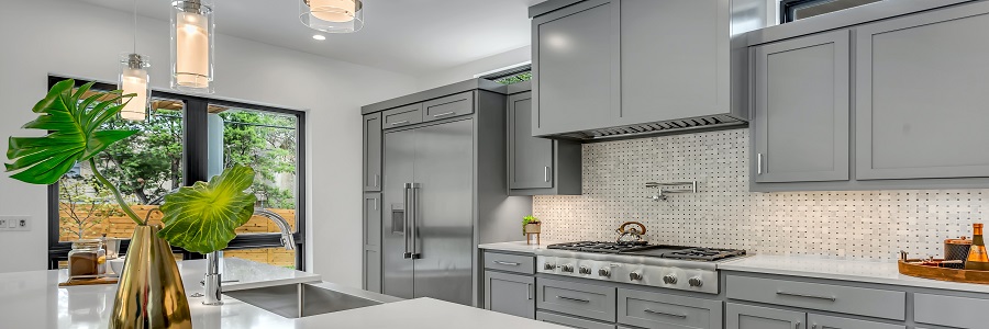 Gray Shaker Cabinets